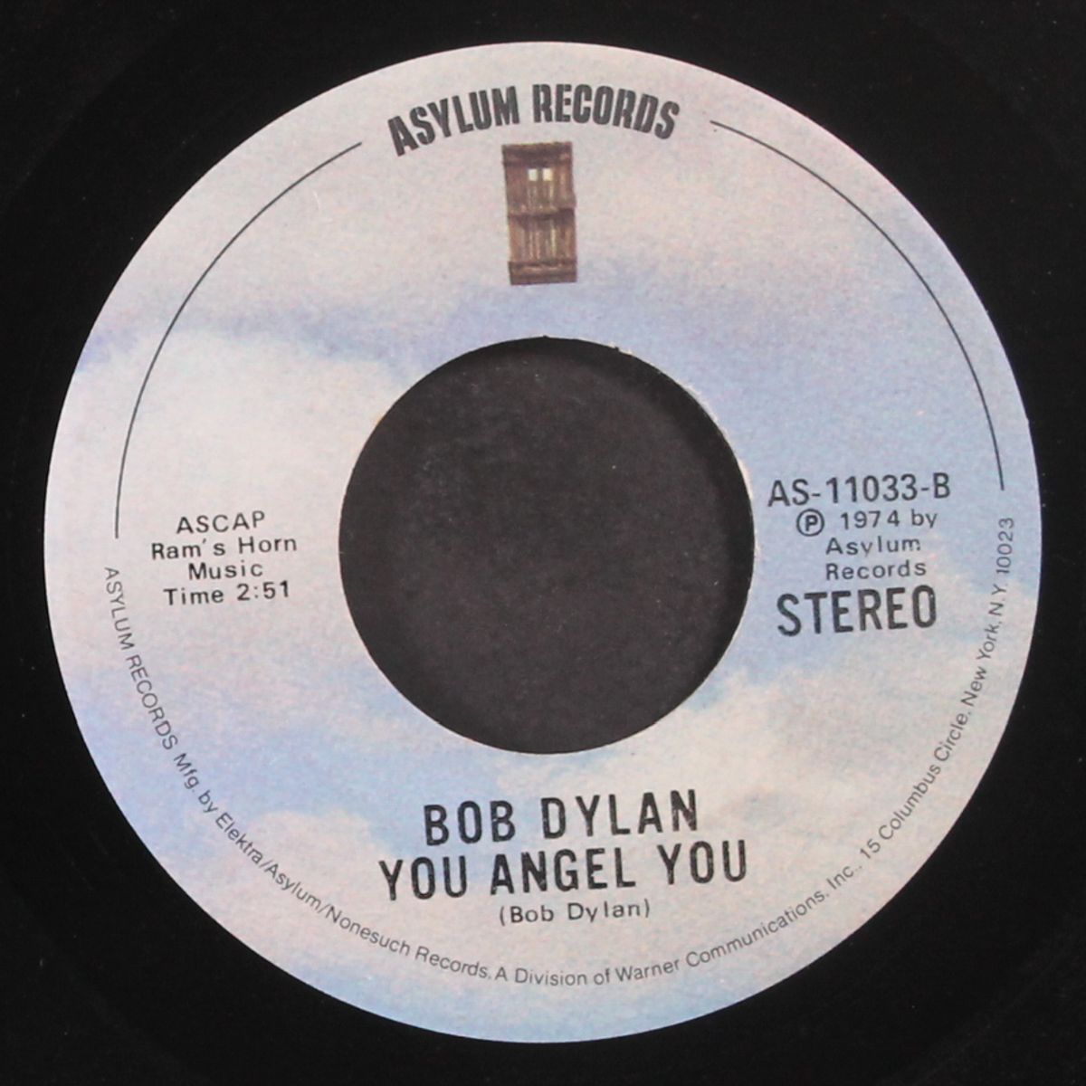 on a night like this / you angel you by BOB DYLAN