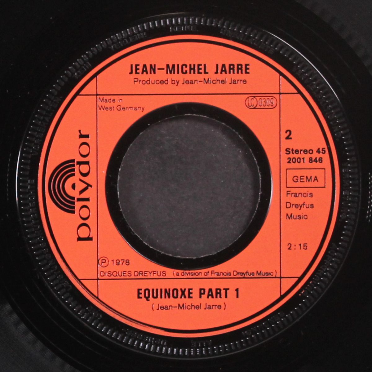 equinoxe part 5 / equinoxe part 1 by JEAN MICHEL JARRE
