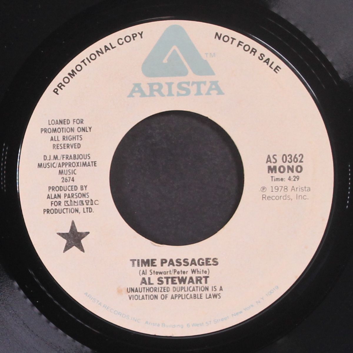 time passages / mono by AL STEWART