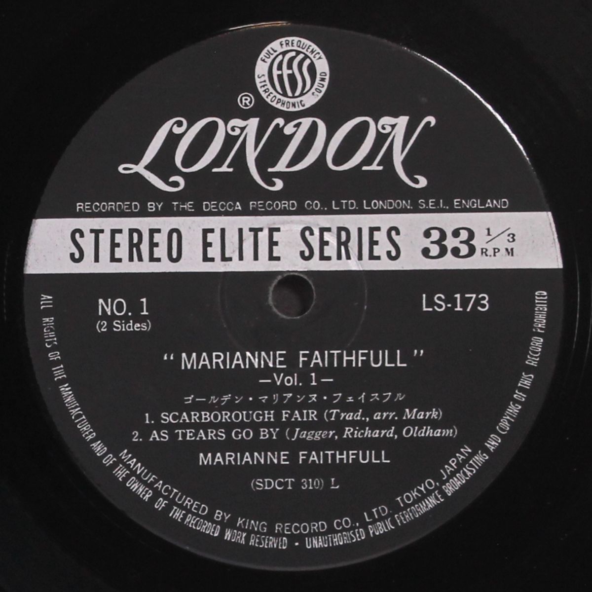 vol. 1 by MARIANNE FAITHFULL