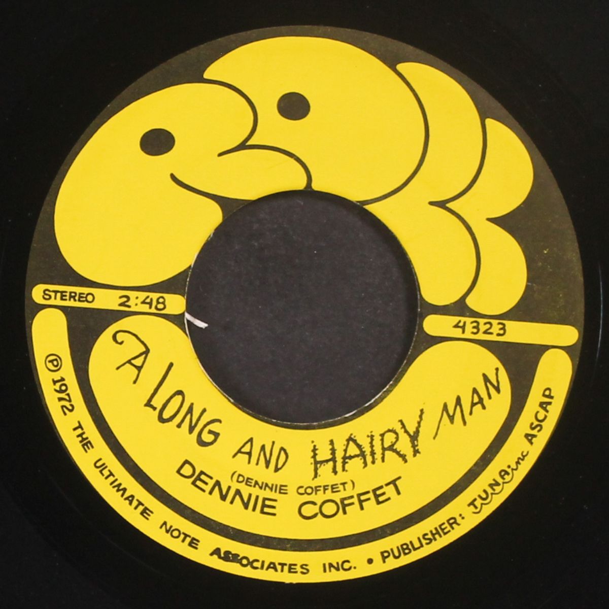 a long and hairy man / i want a big mac by DENNIE COFFET