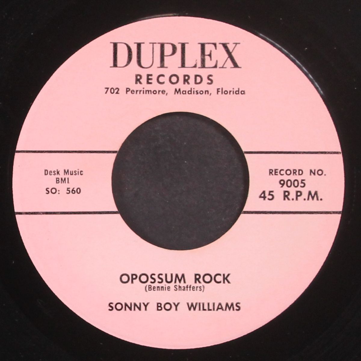 alice mae blues / opossum rock by SONNY BOY WILLIAMSON