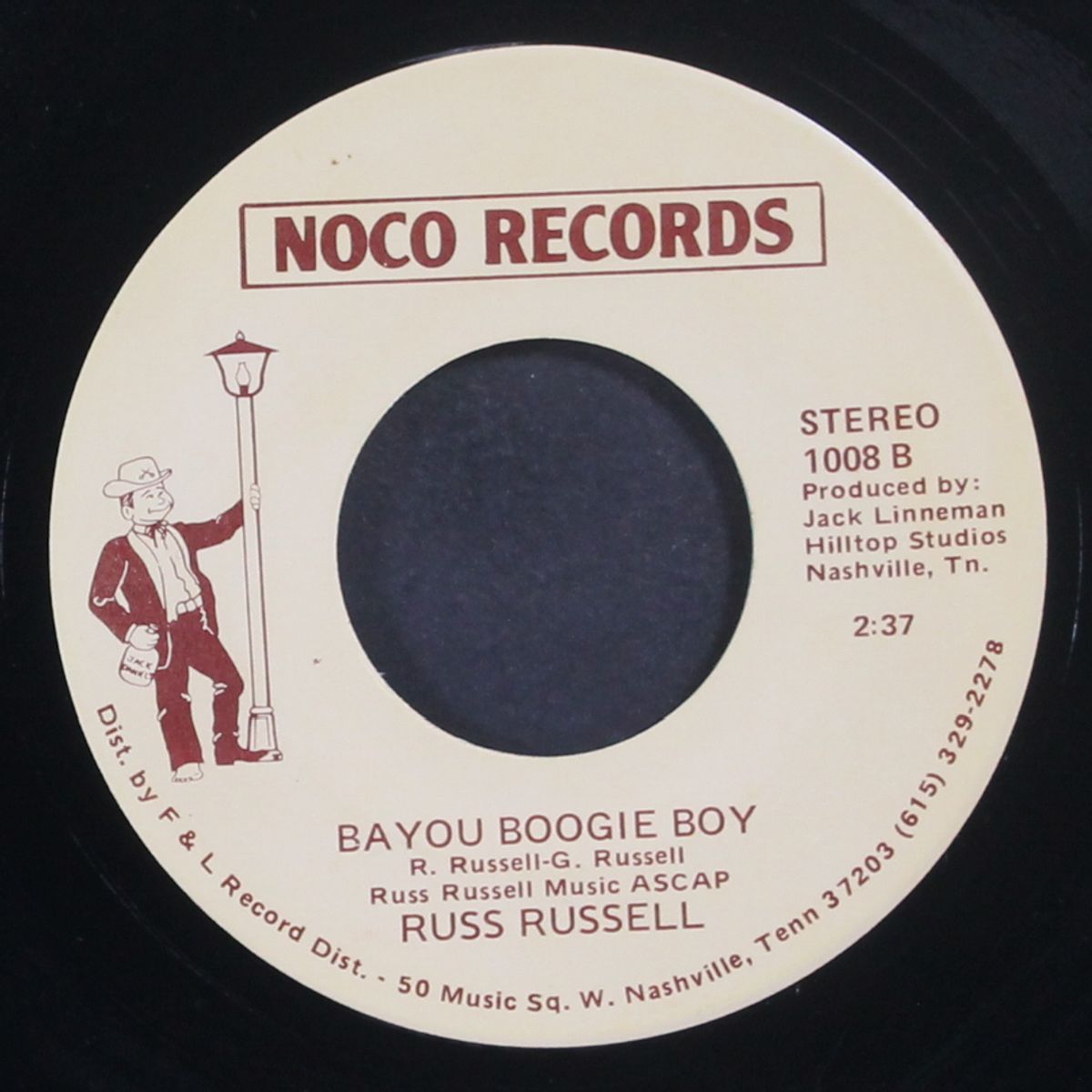 picking roses with rosie / bayou boogie boy by RUSS RUSSELL