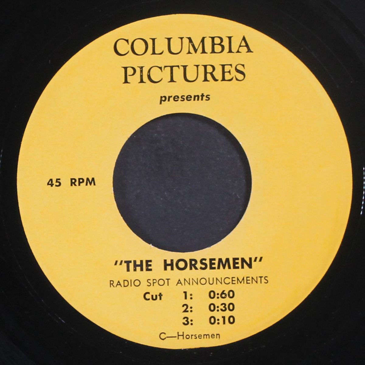 the horsemen radio spot by NO ARTIST