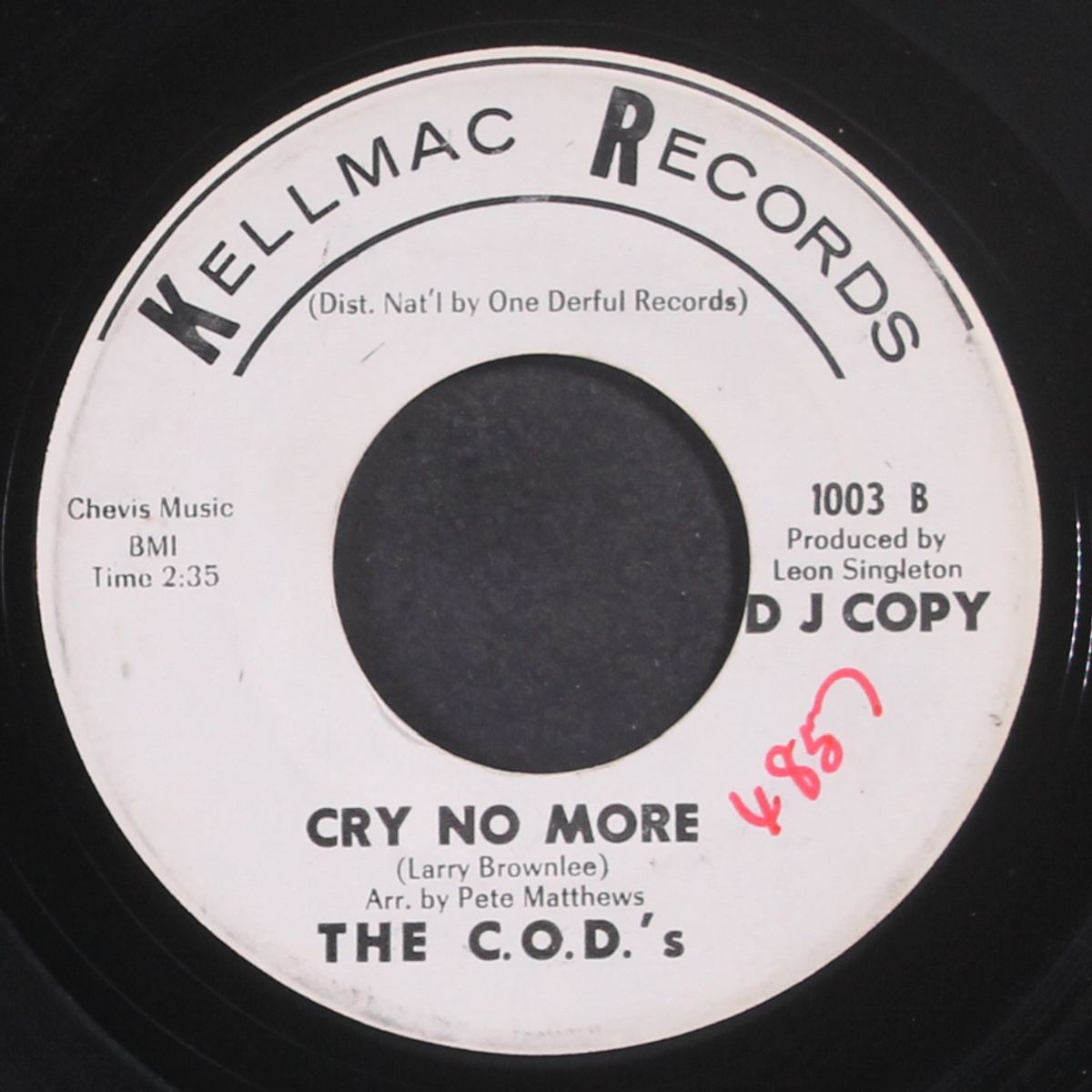 michael / cry no more by C.O.D.'S