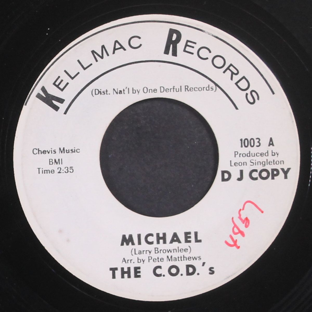 michael / cry no more by C.O.D.'S