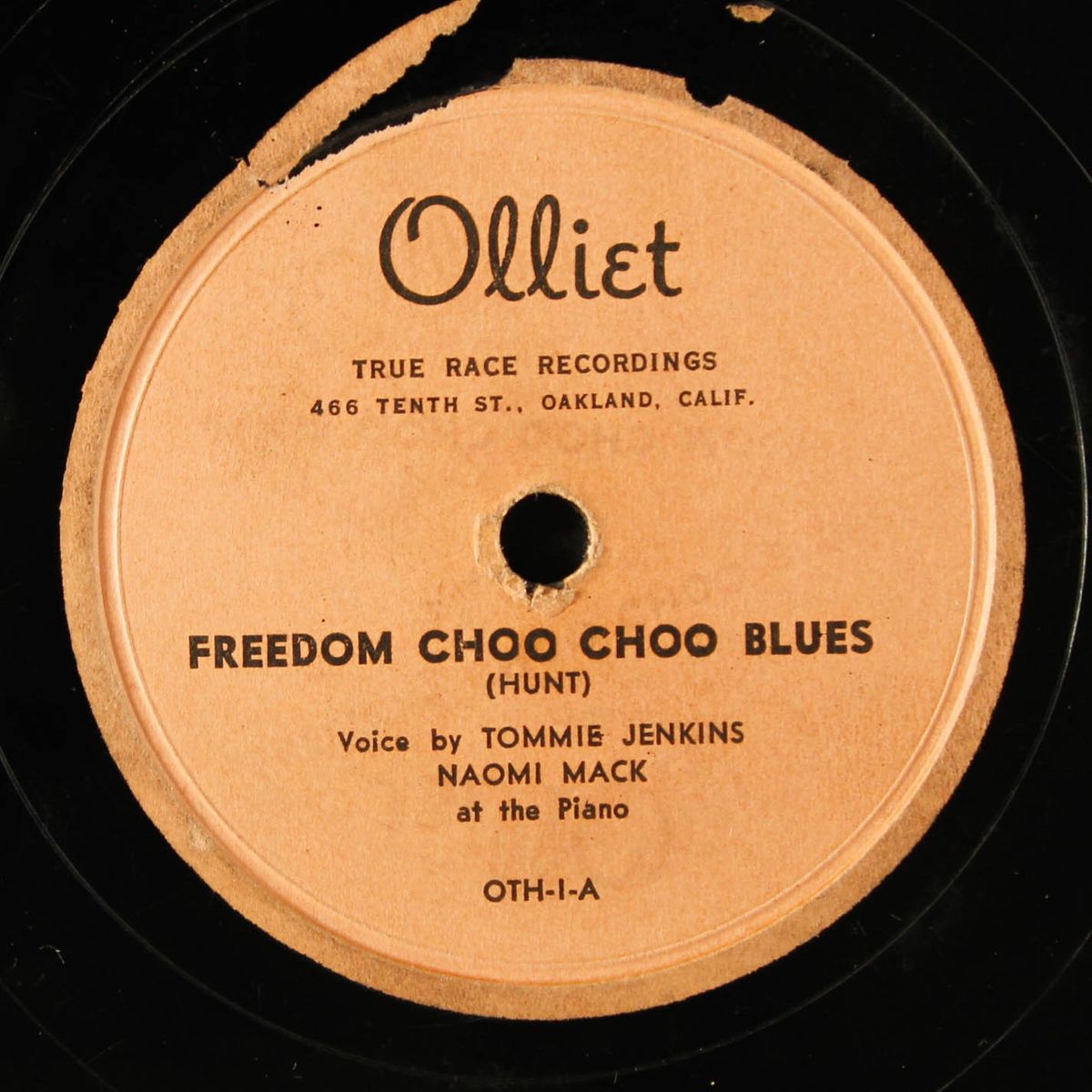 freedom choo choo blues / tight key boogie by TOMMIE JENKINS & NAOMI MACK