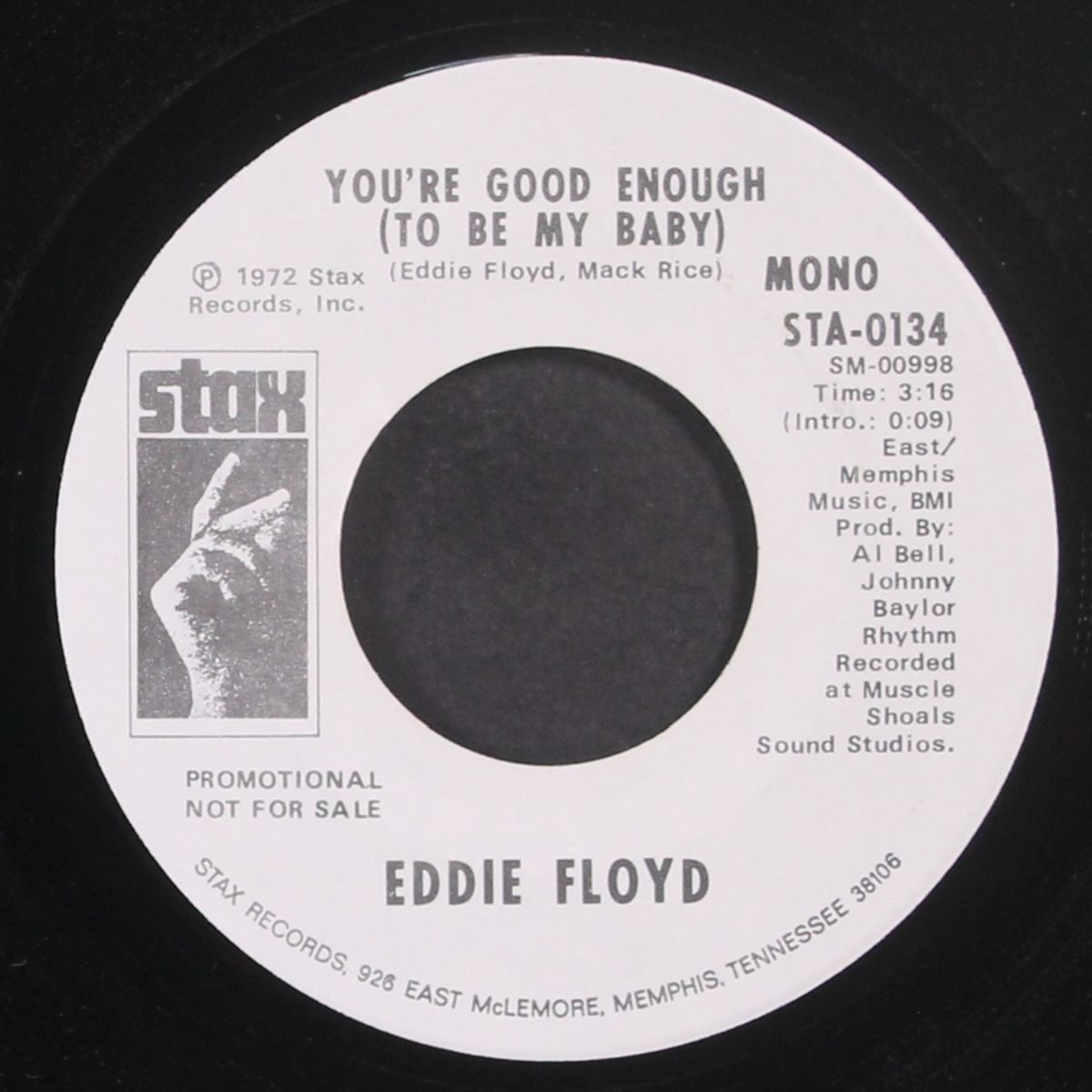 you're good enough by EDDIE FLOYD