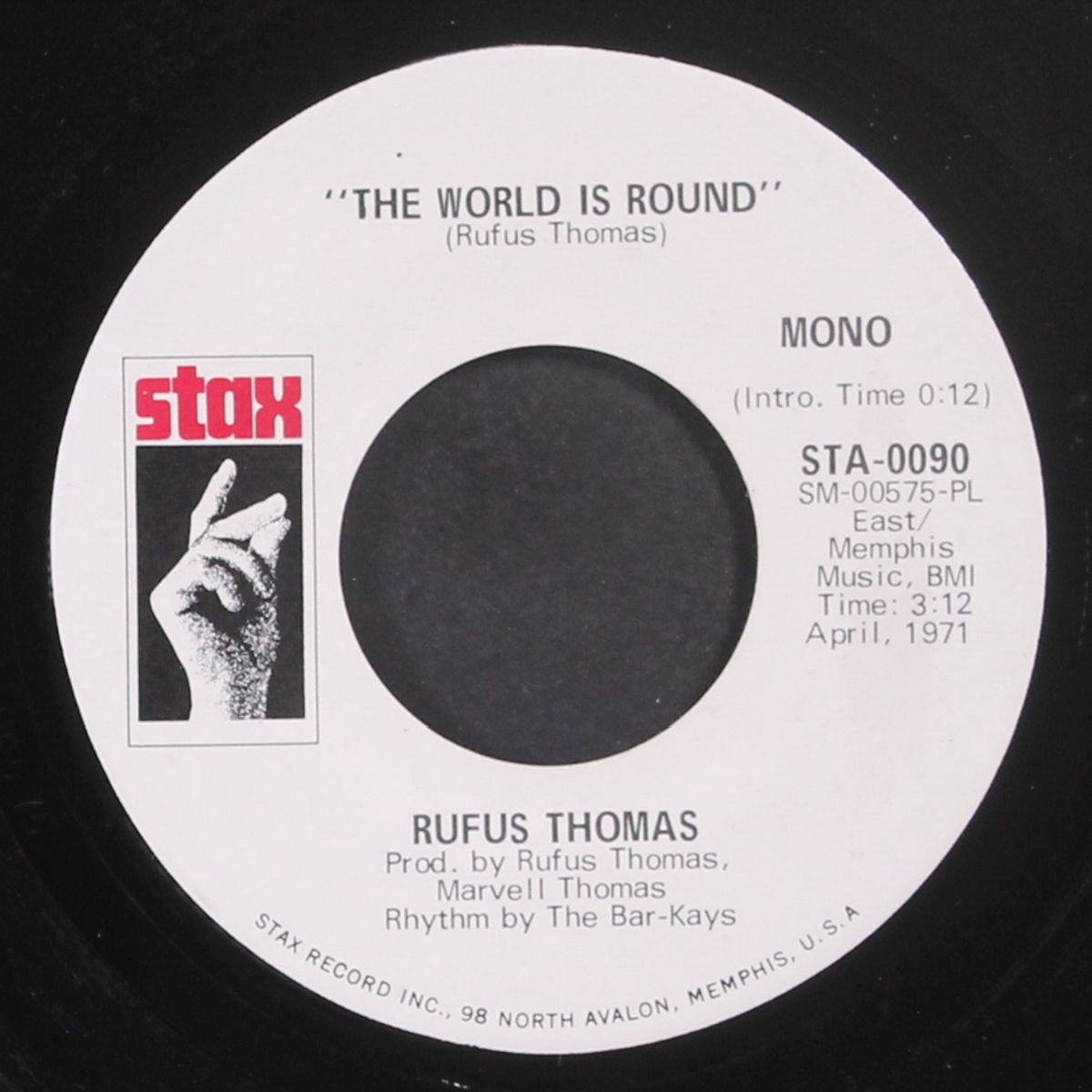 the world is round by RUFUS THOMAS