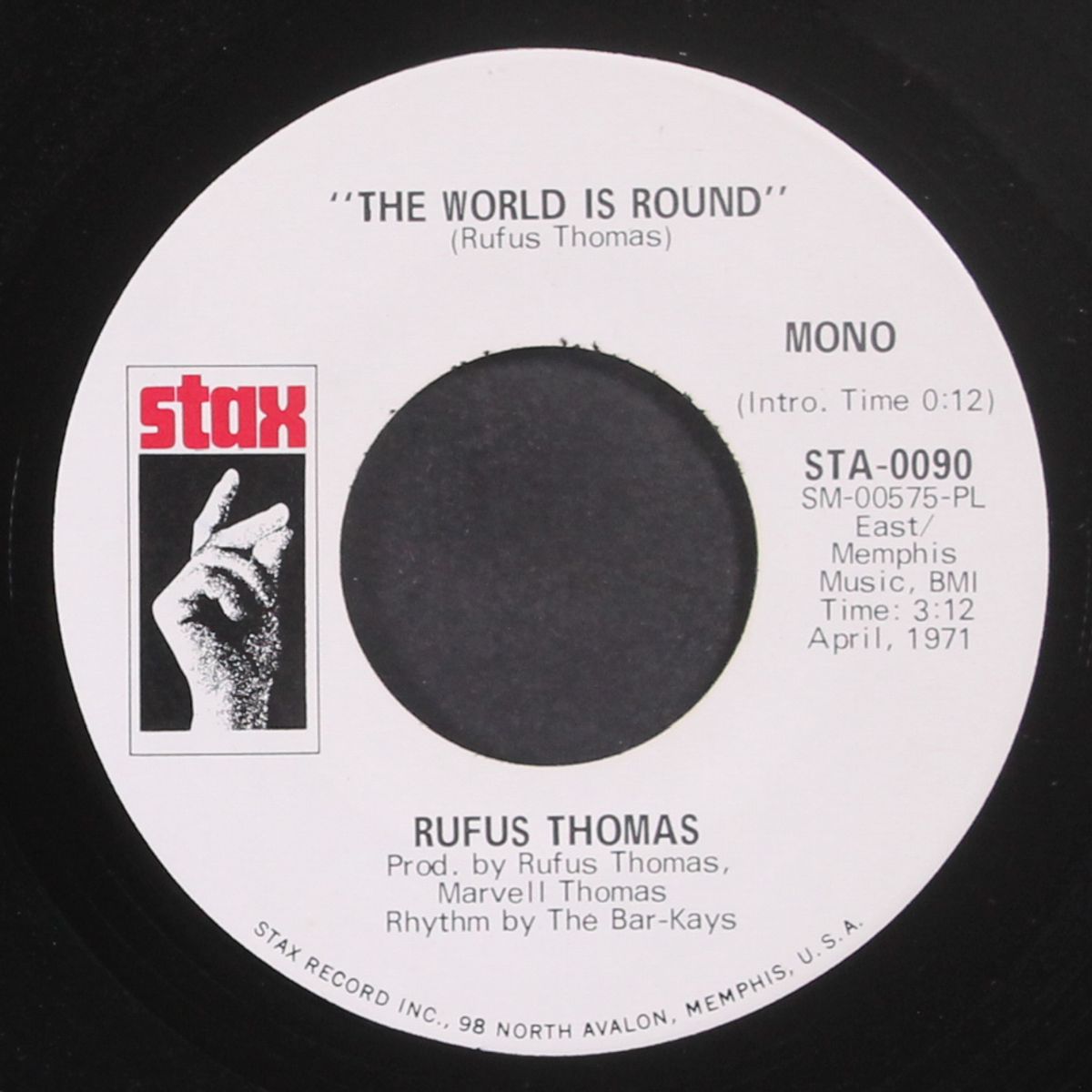the world is round by RUFUS THOMAS