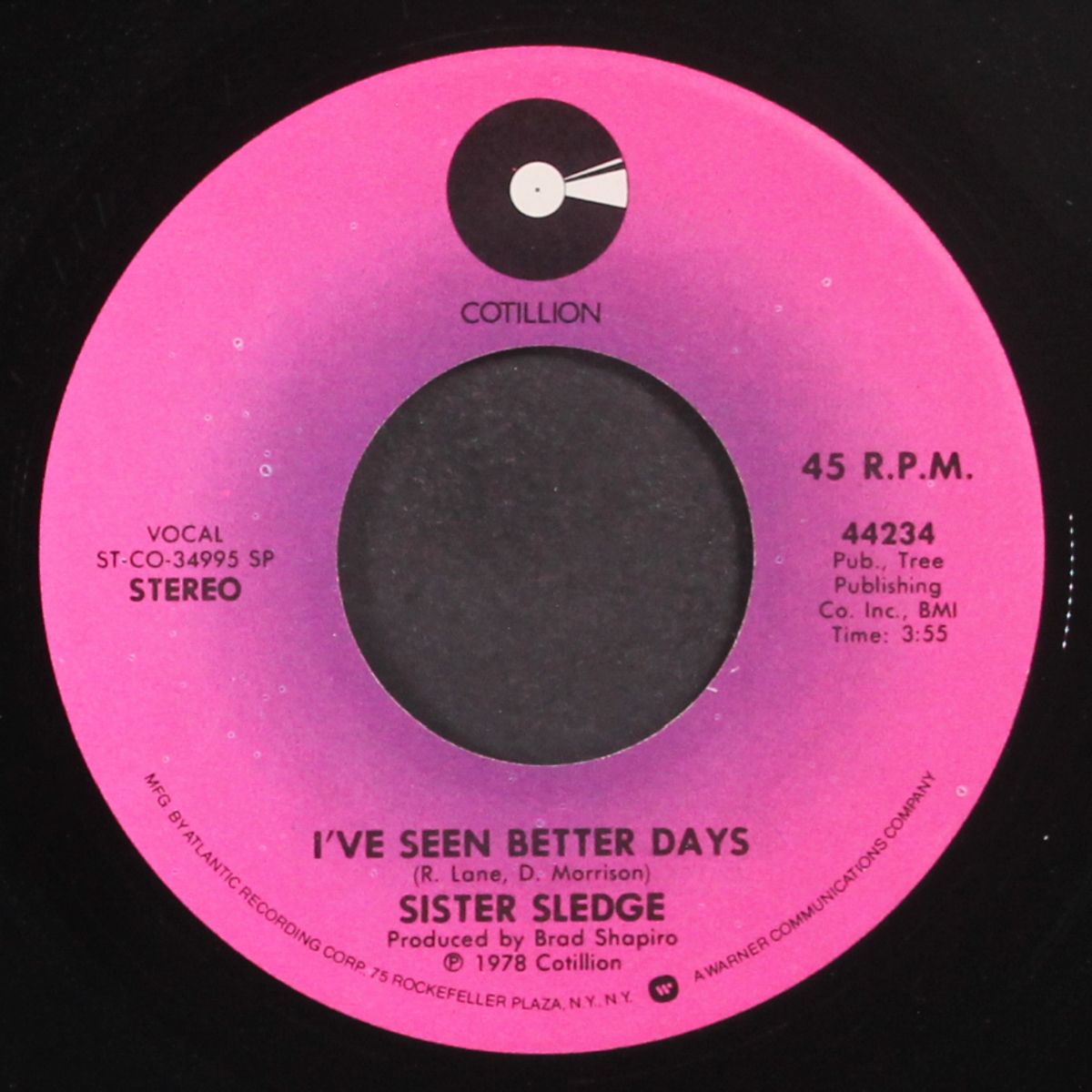 i've seen better days / do it to the max by SISTER SLEDGE