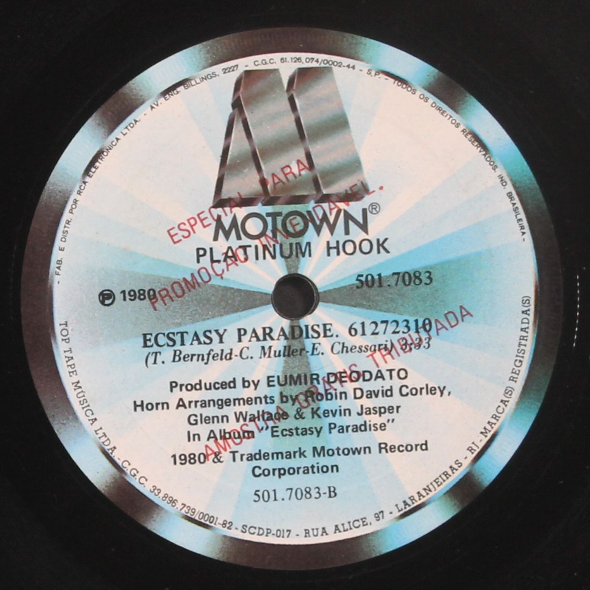 words of love / ecstacy paradise by PLATINUM HOOK