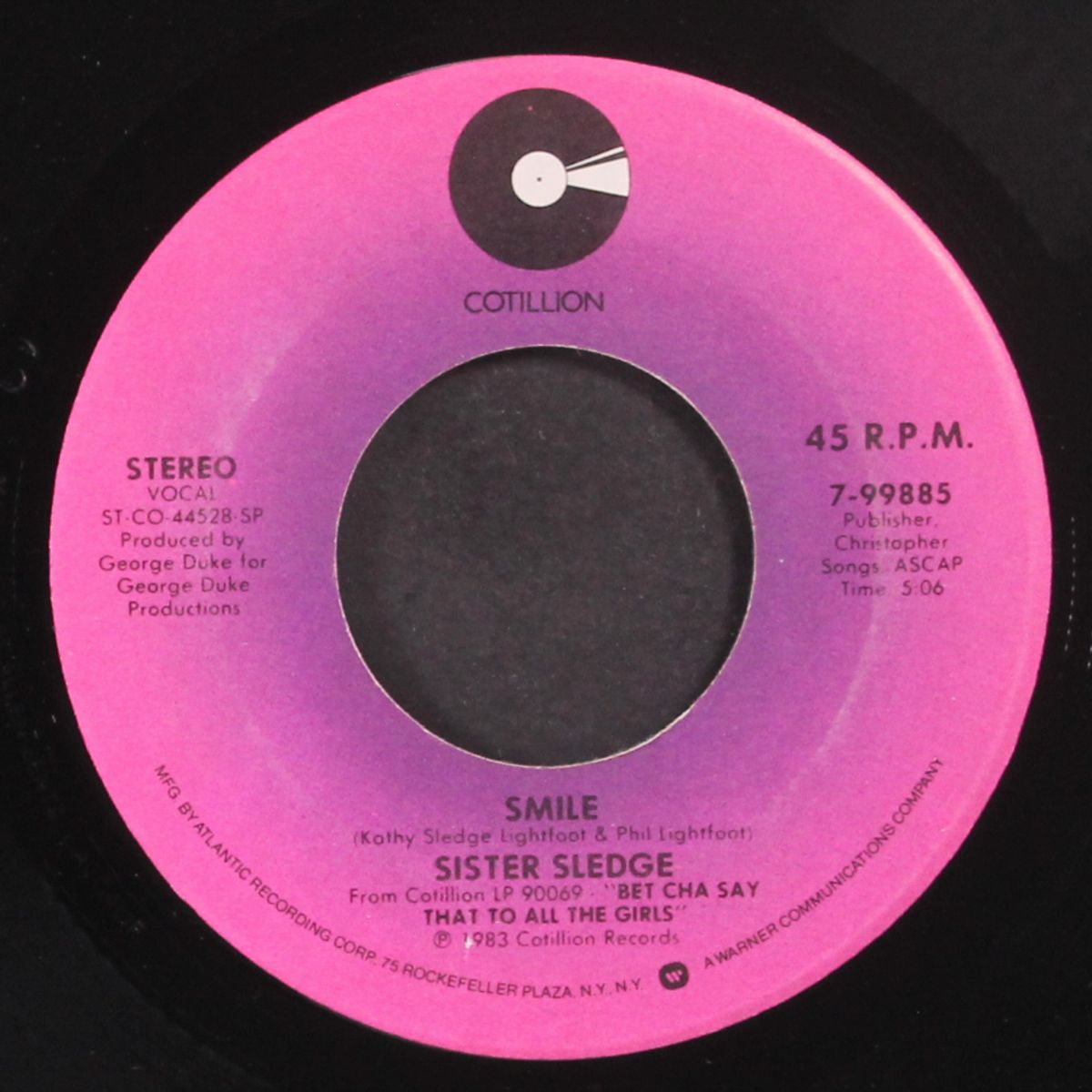 b.y.o.b. (bring your own baby) / smile by SISTER SLEDGE