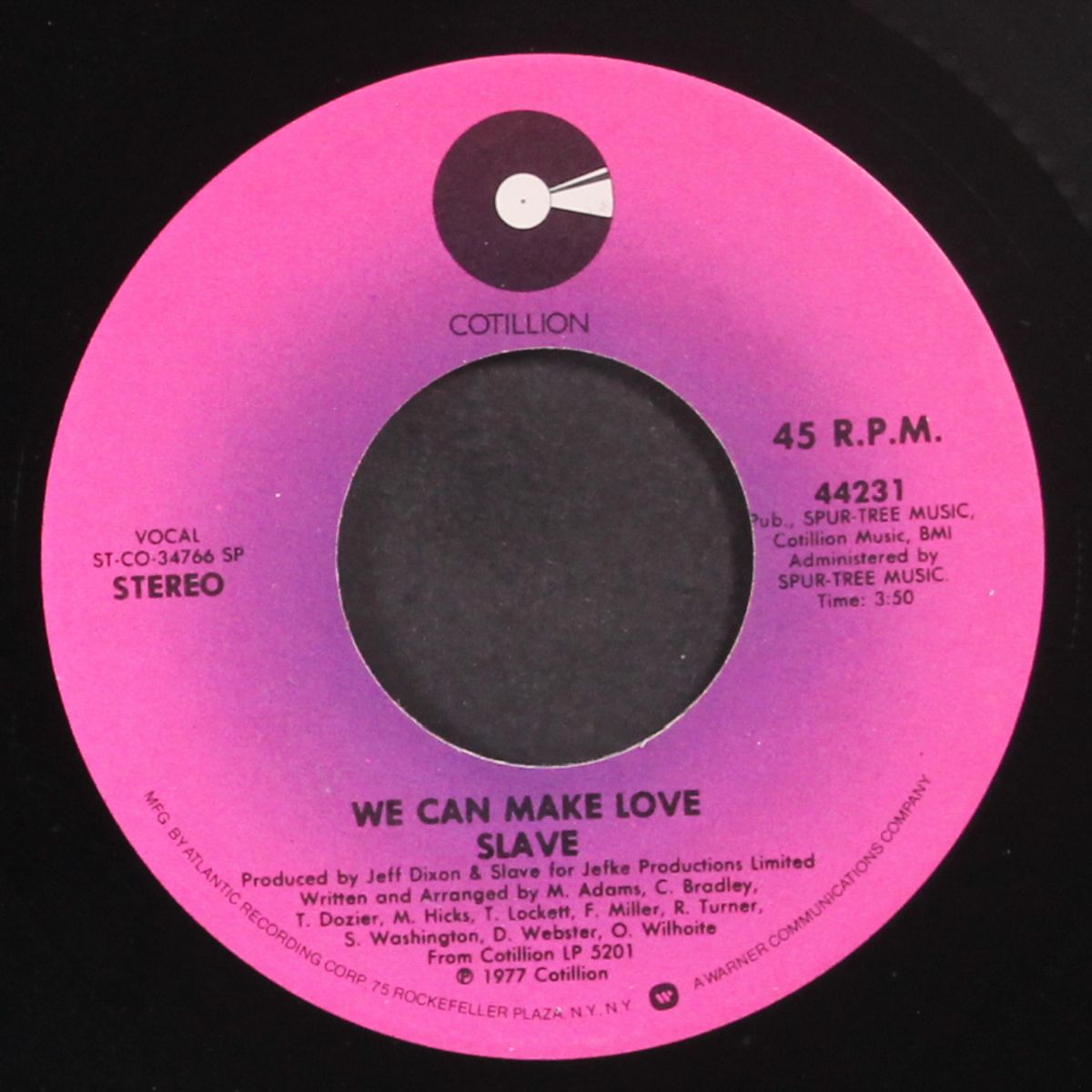 the party song / we can make love by SLAVE