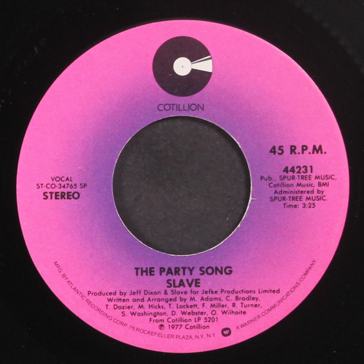 the party song / we can make love by SLAVE