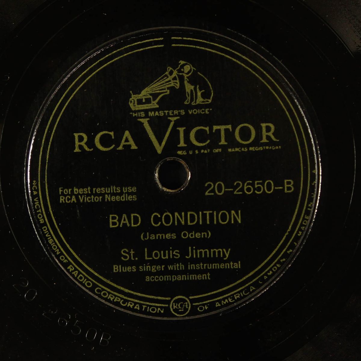 dog house blues / bad condition by ST. LOUIS JIMMY