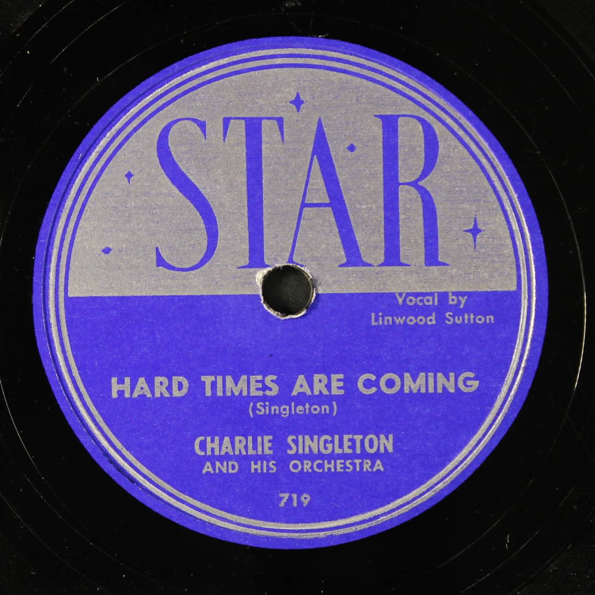 hard times are coming / camel walkin by CHARLIE SINGLETON