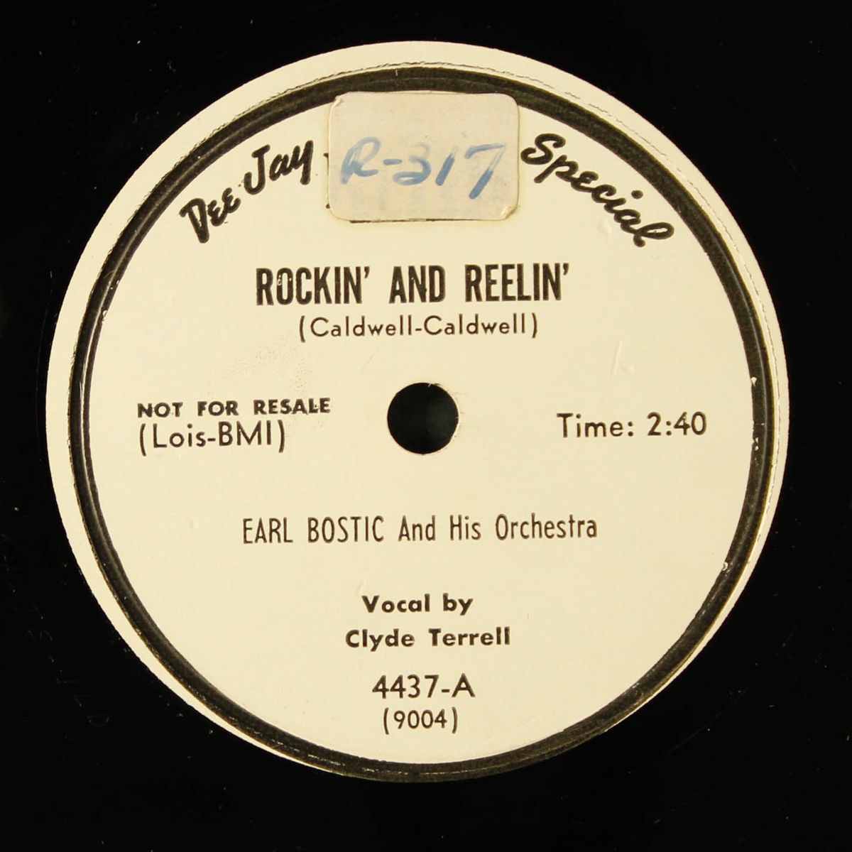rockin' and reelin' / i can't give you anything but love by EARL BOSTIC