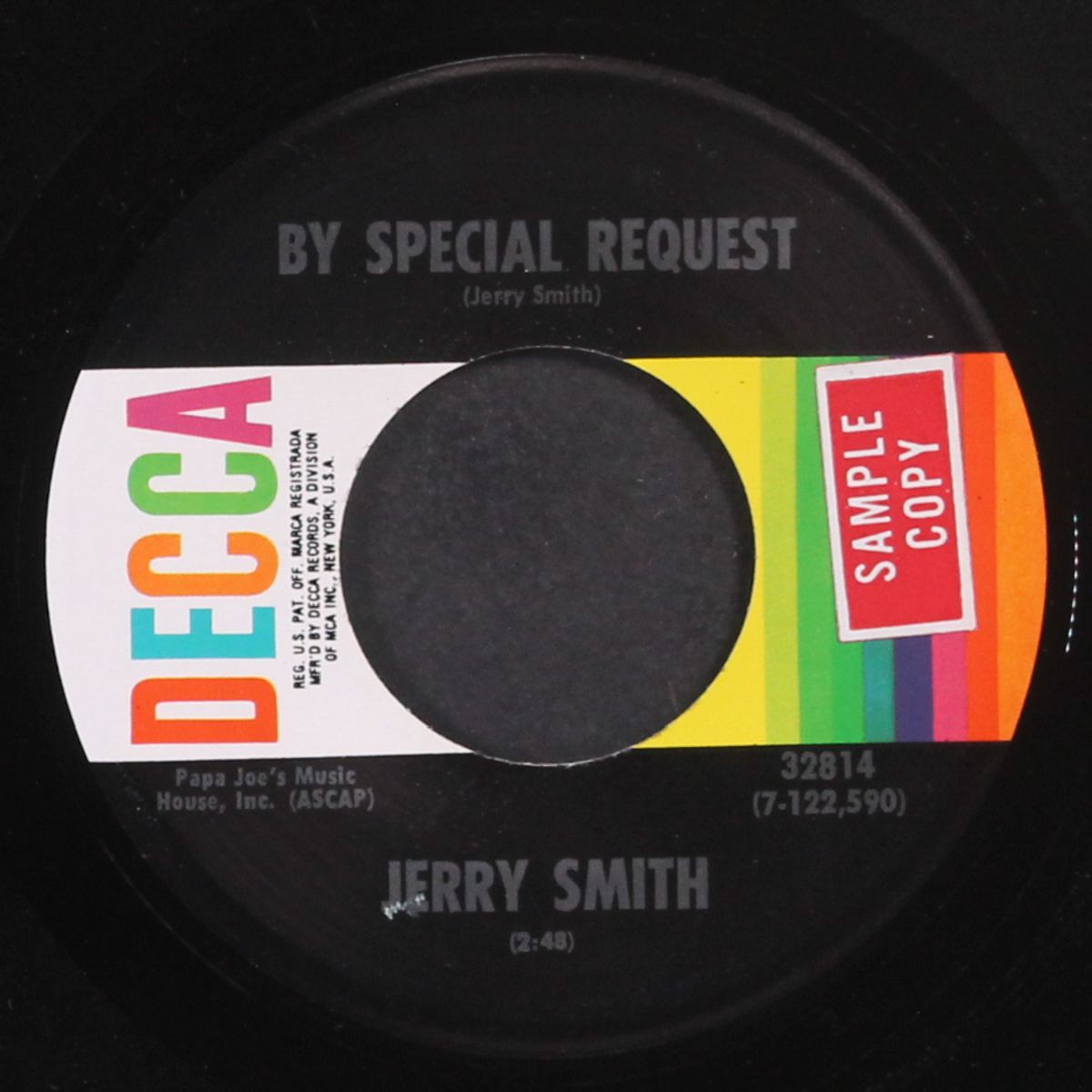 by special request by JERRY SMITH