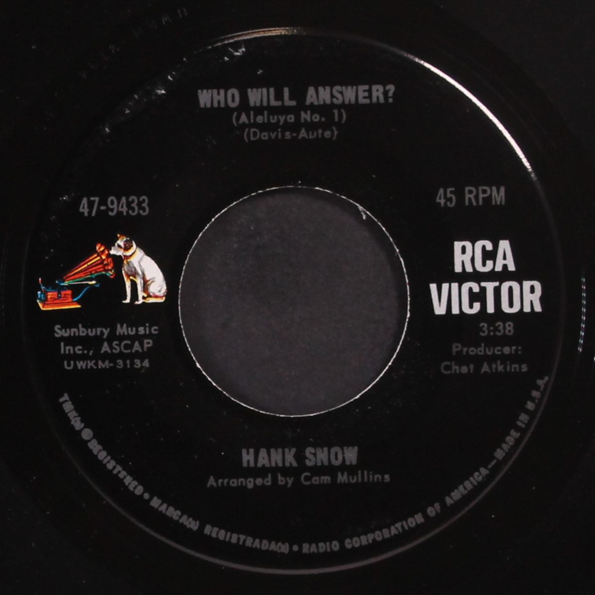 i just wanted to know (how the wind was blowing) by HANK SNOW