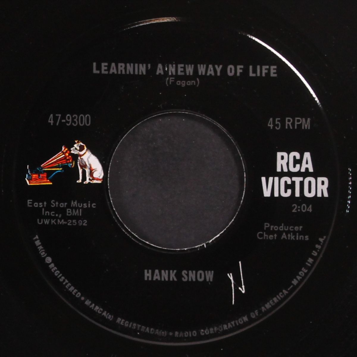learnin' a new way of life by HANK SNOW