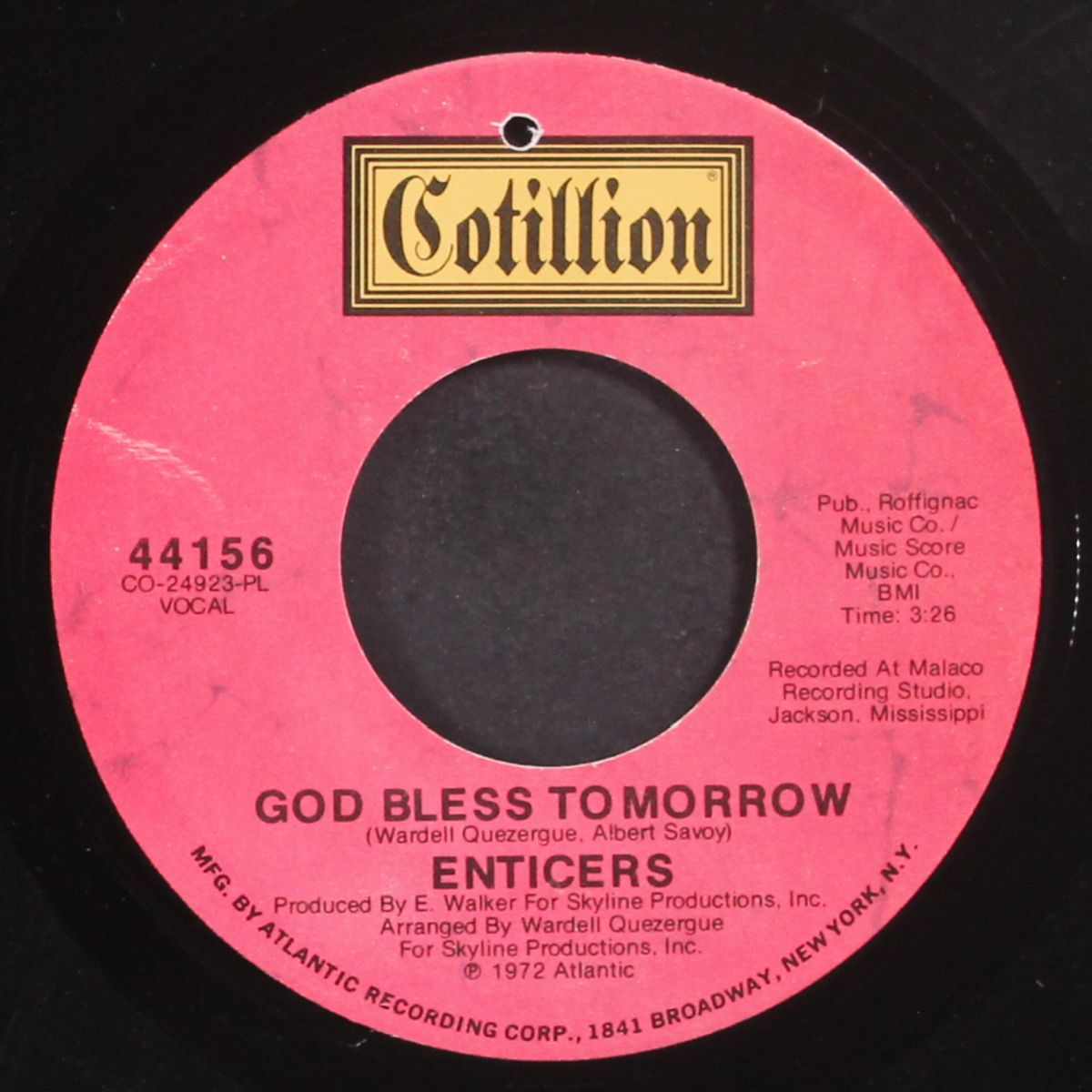 thief / god bless tomorrow by ENTICERS