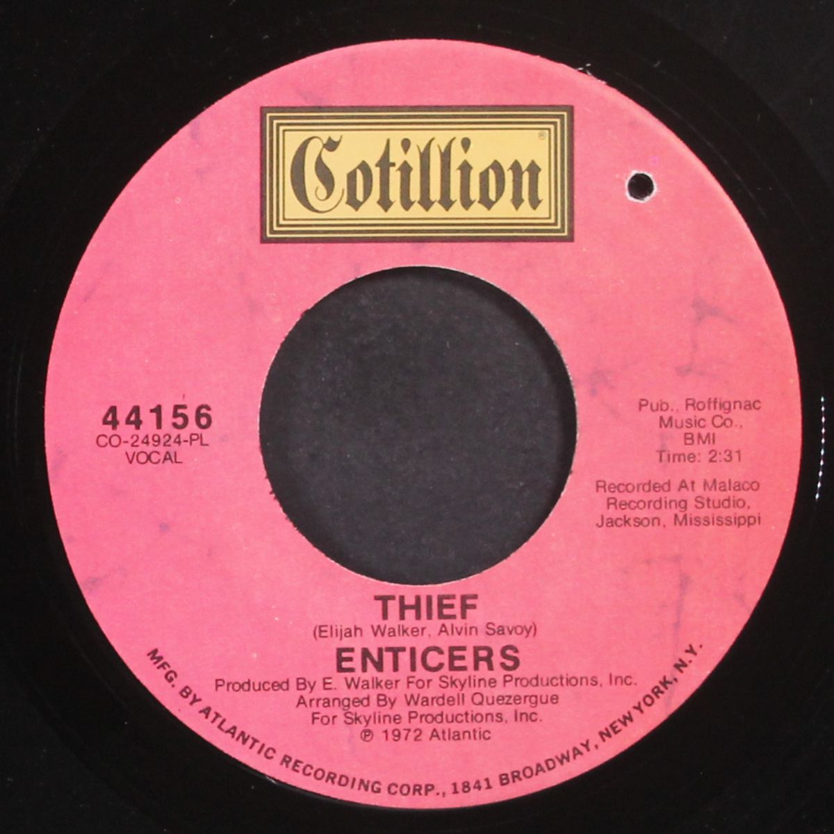 thief / god bless tomorrow by ENTICERS