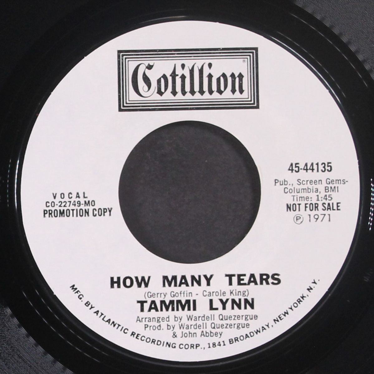 mojo hannah / how many tears by TAMMI LYNN