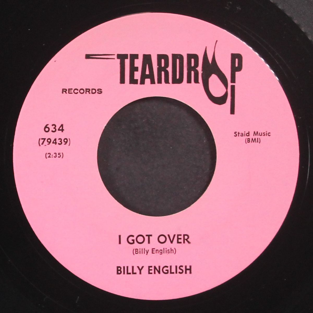 i got over / that's the way to love by BILLY ENGLISH