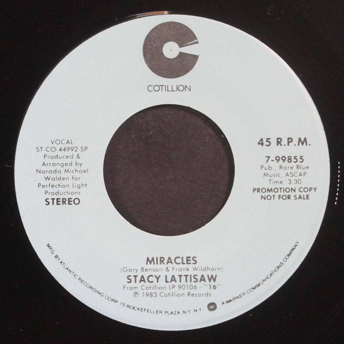 miracles / same by STACY LATTISAW