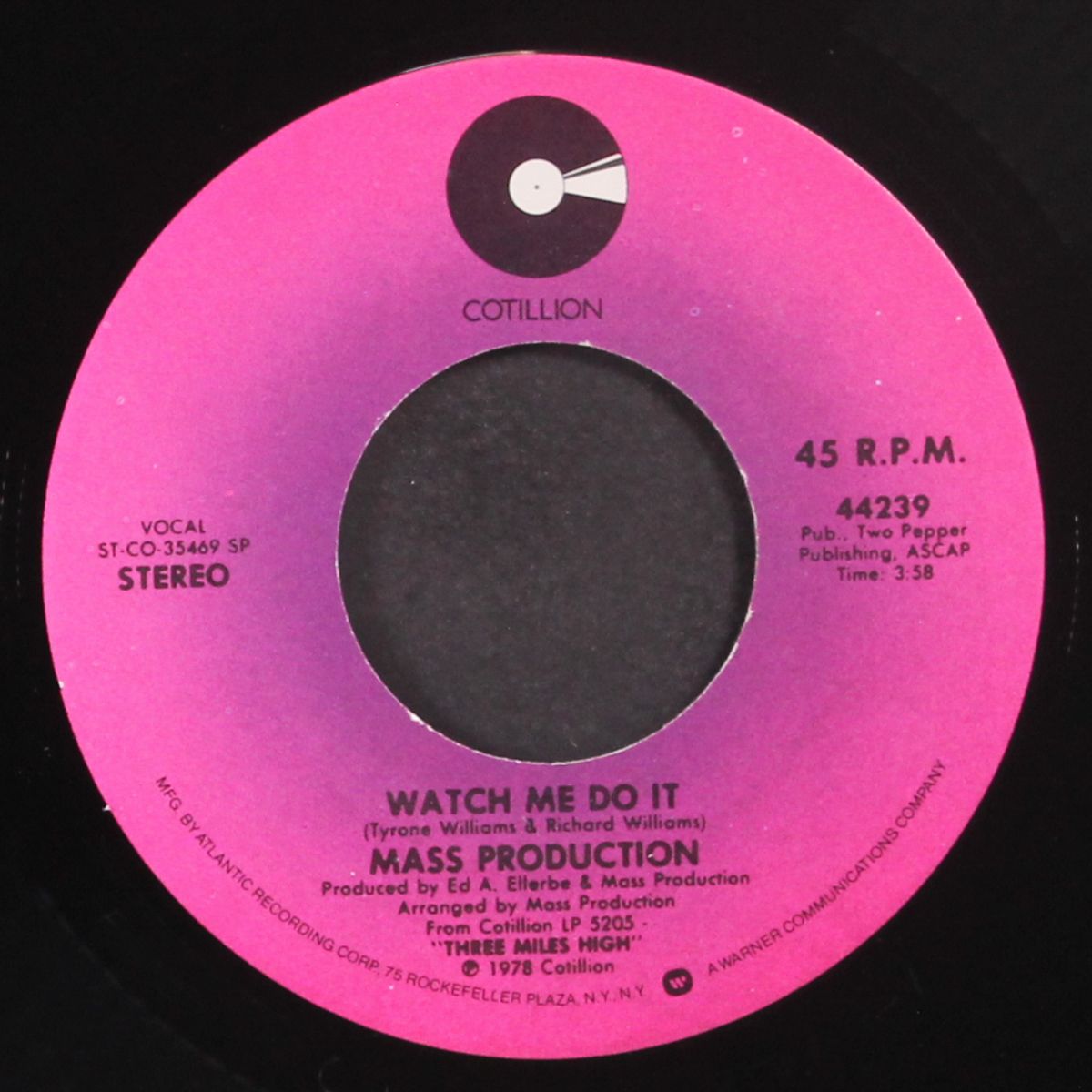 sky high / watch me do it by MASS PRODUCTION