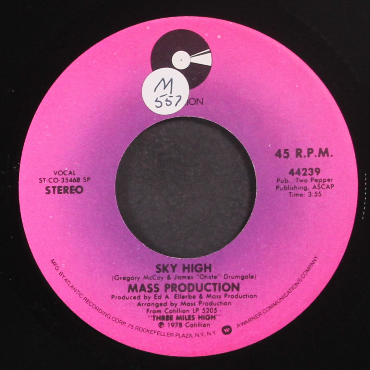 sky high / watch me do it by MASS PRODUCTION