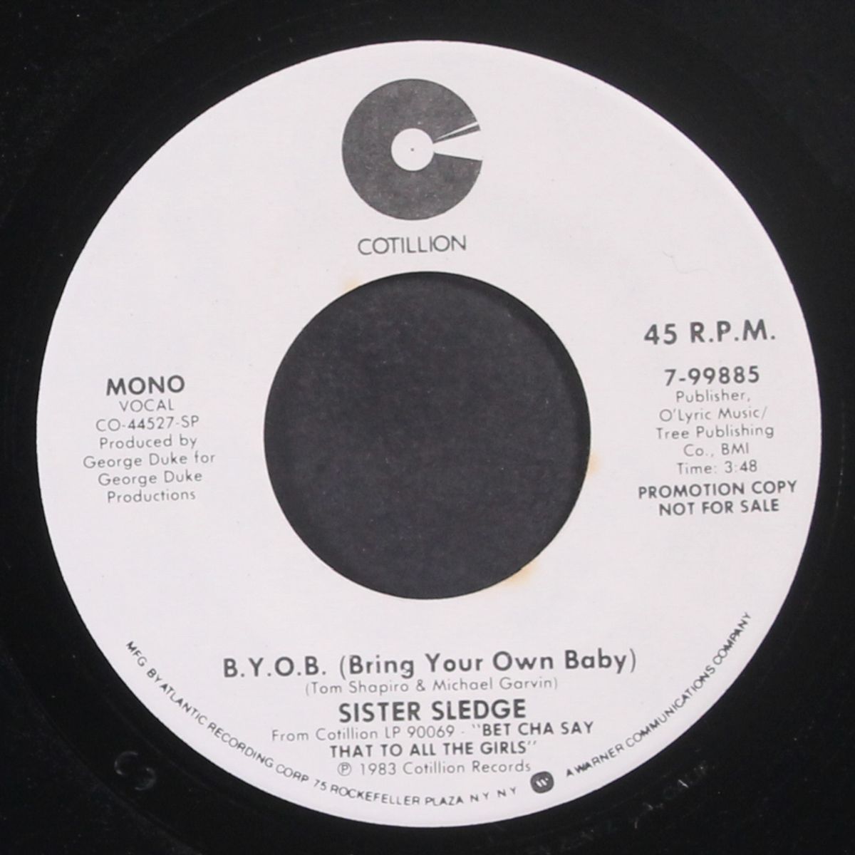b.y.o.b. (bring your own baby) / mono by SISTER SLEDGE