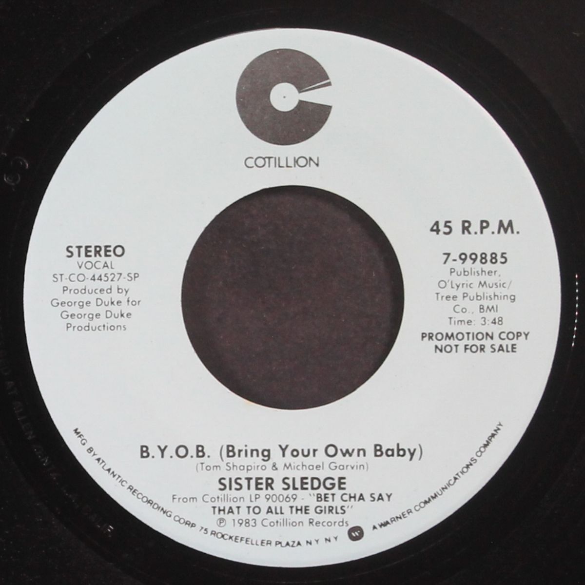 b.y.o.b. (bring your own baby) / mono by SISTER SLEDGE