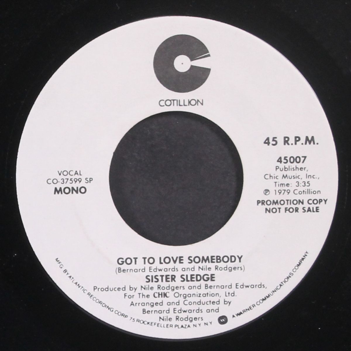 got to love somebody / mono by SISTER SLEDGE