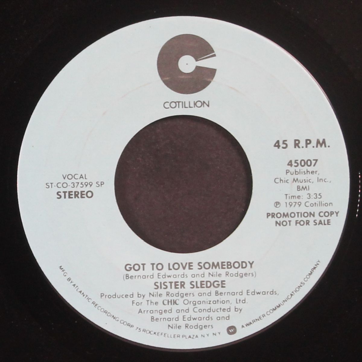 got to love somebody / mono by SISTER SLEDGE