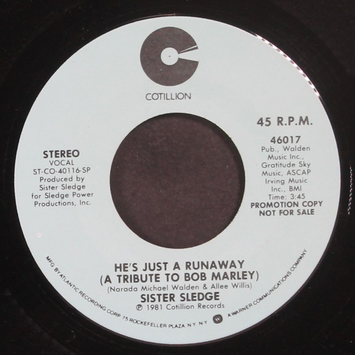 he's just a runaway / short by SISTER SLEDGE