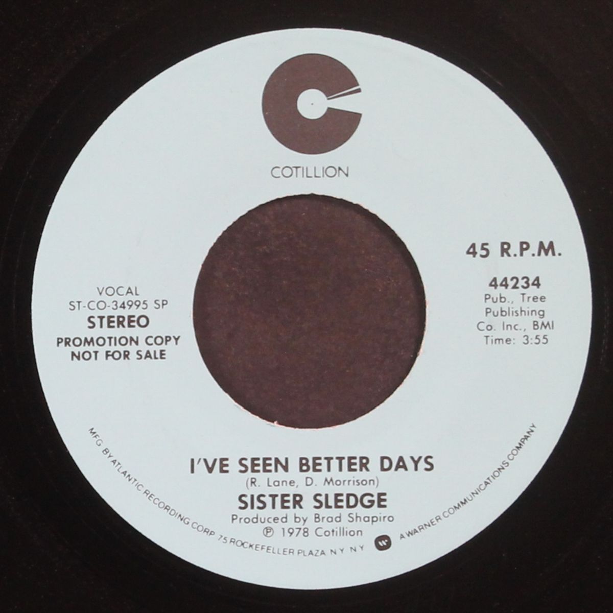i've seen better days / mono by SISTER SLEDGE