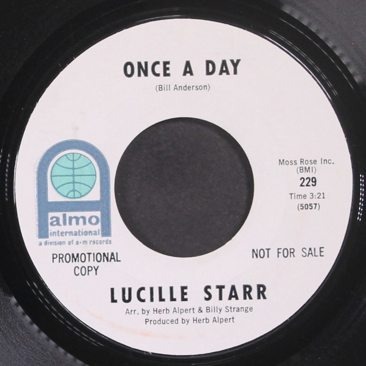 once a day / her come more roses by LUCILLE STARR