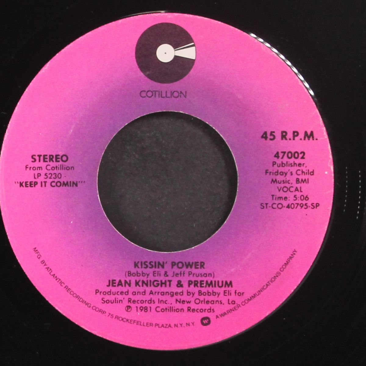you show me yours, i'll show you mine / kissin' power by JEAN KNIGHT & PREMIUM
