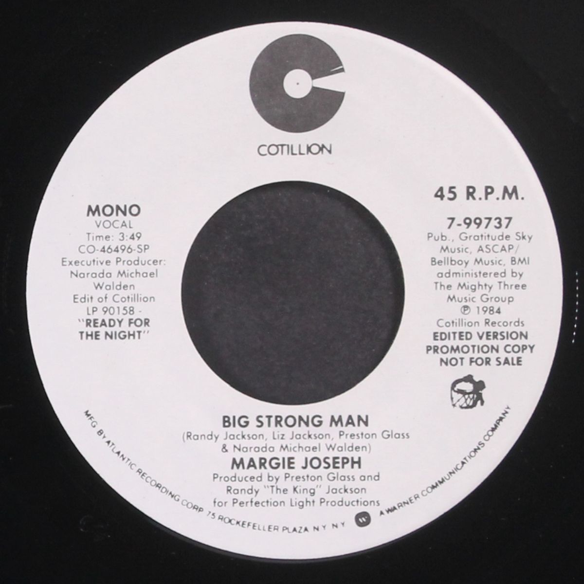 big strong man / mono by MARGIE JOSEPH
