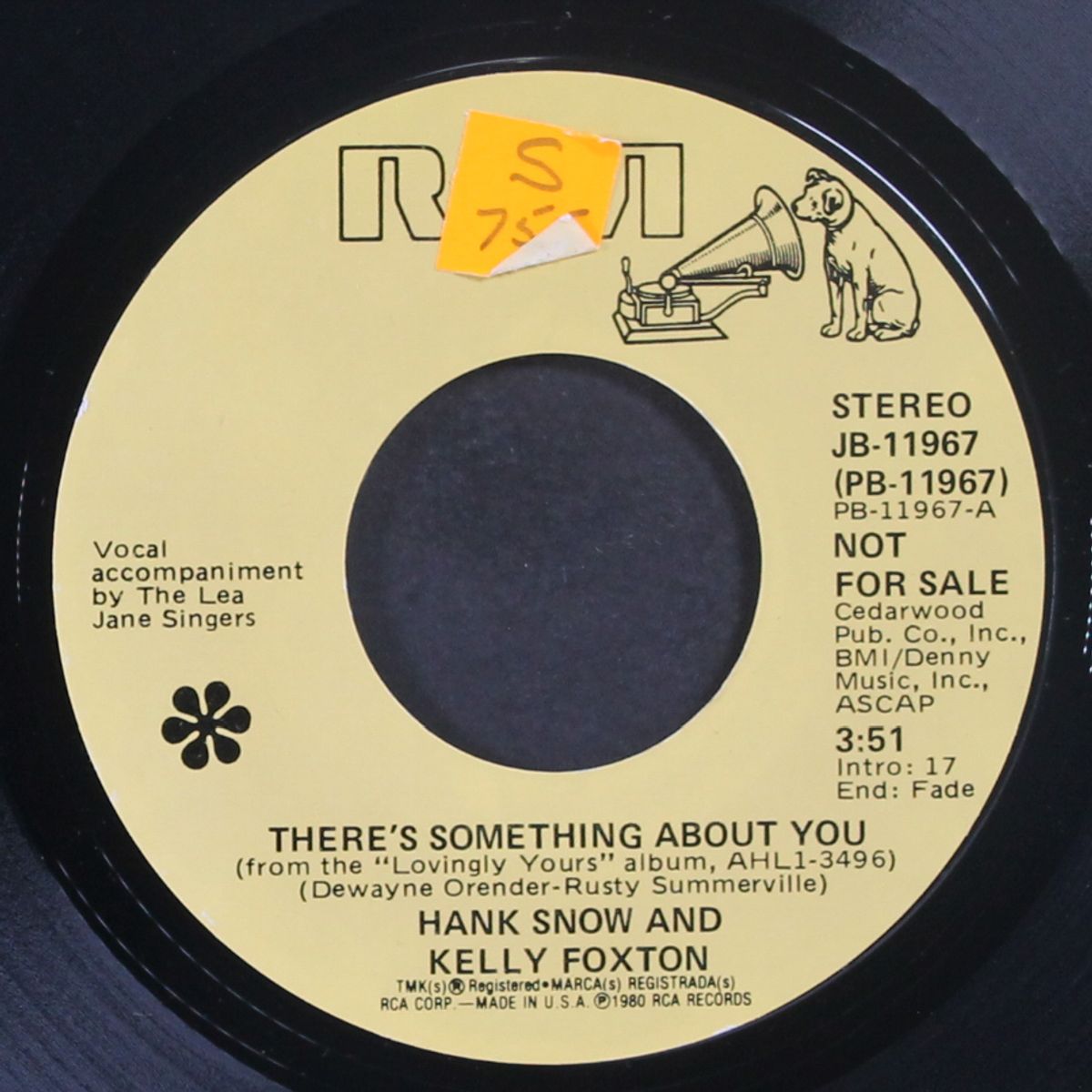 there's something about you by HANK SNOW & KELLY FOXTON
