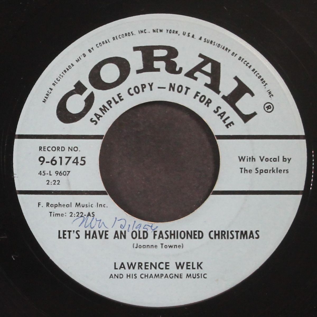 let's have an old fashioned christmas by LAWRENCE WELK
