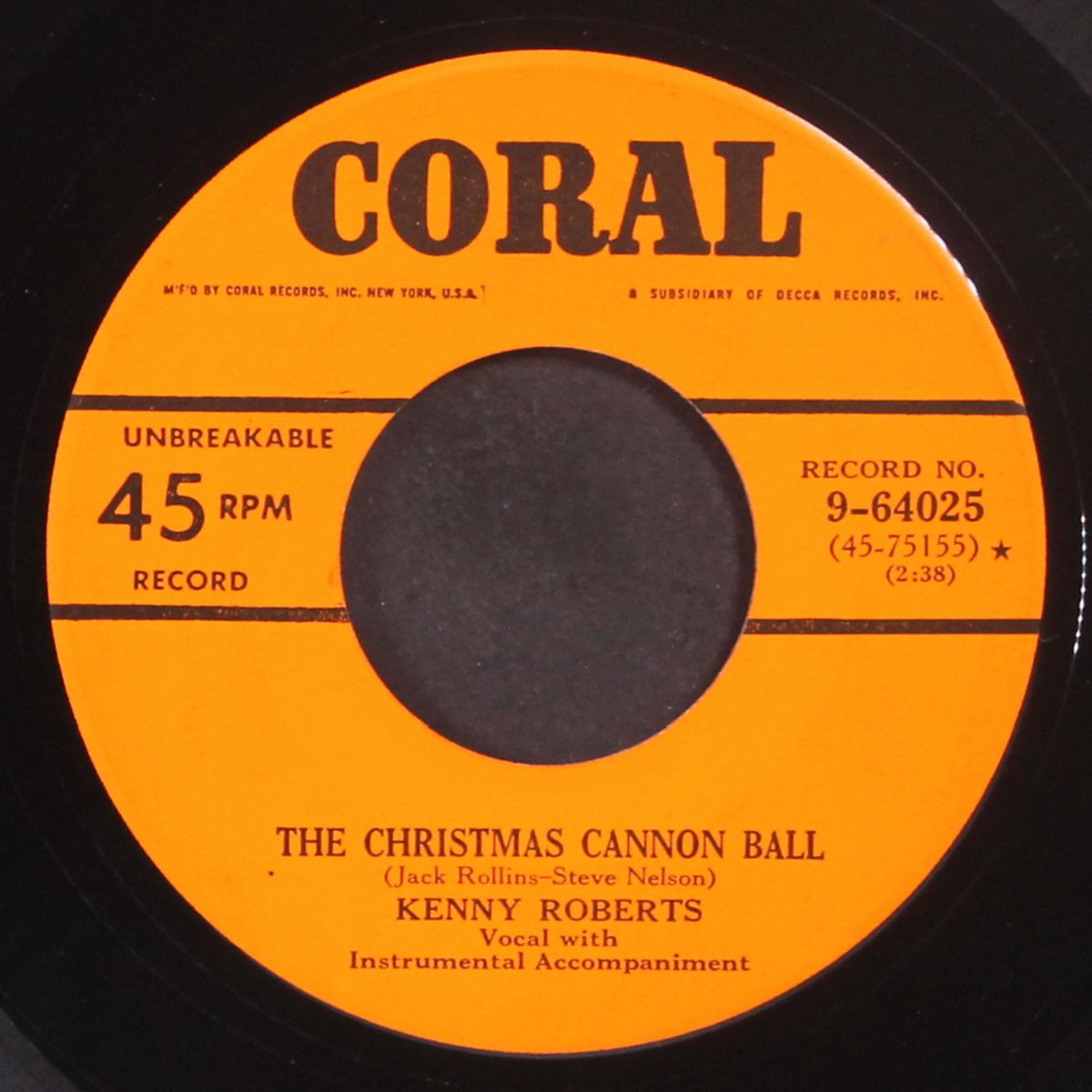 christmas cannon ball / christmas flowers by KENNY ROBERTS