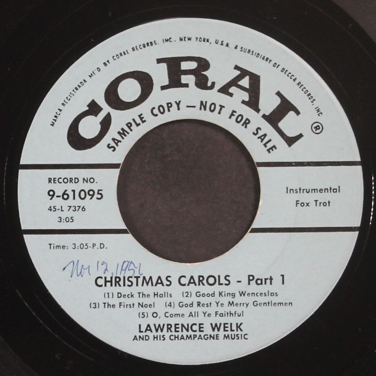christmas carols pt.1+2 by LAWRENCE WELK