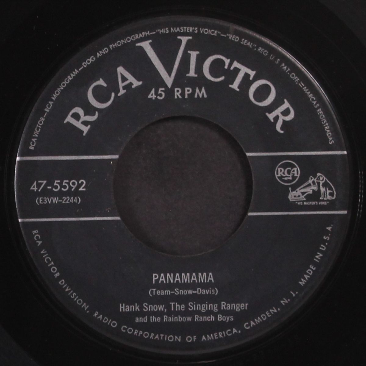 panamama / act 1, act 2, act 3 by HANK SNOW