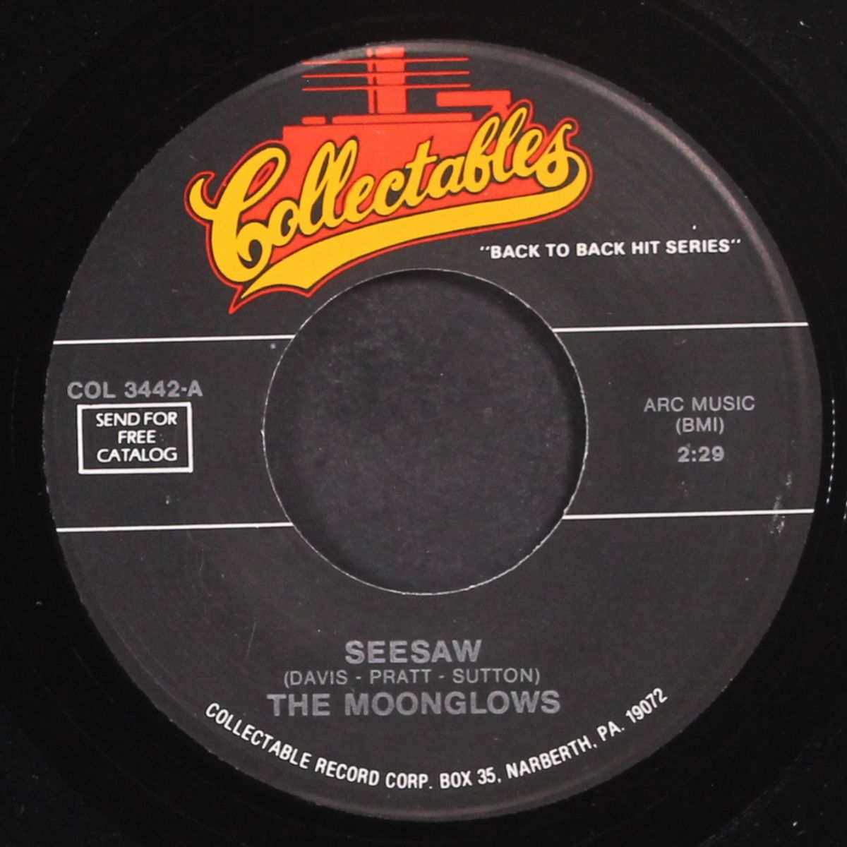 see saw / when i'm with you by MOONGLOWS
