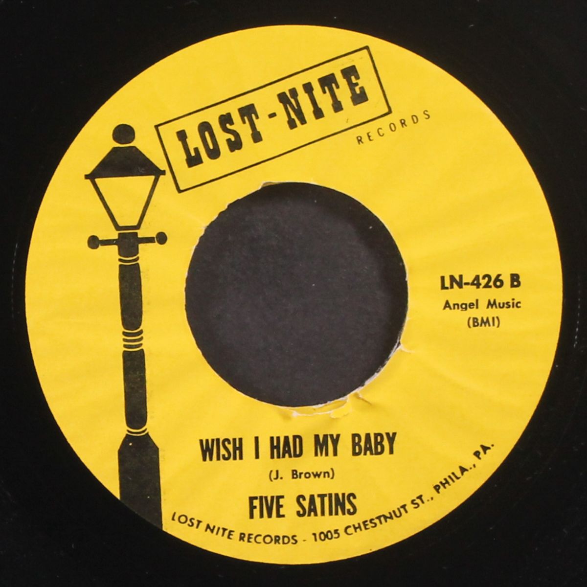 to the aisle / wish i had my baby by FIVE SATINS