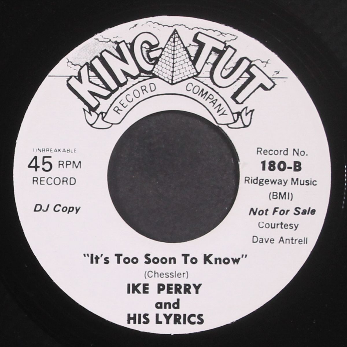 you belong to me / it's too soon to know by IKE PERRY & LYRICS