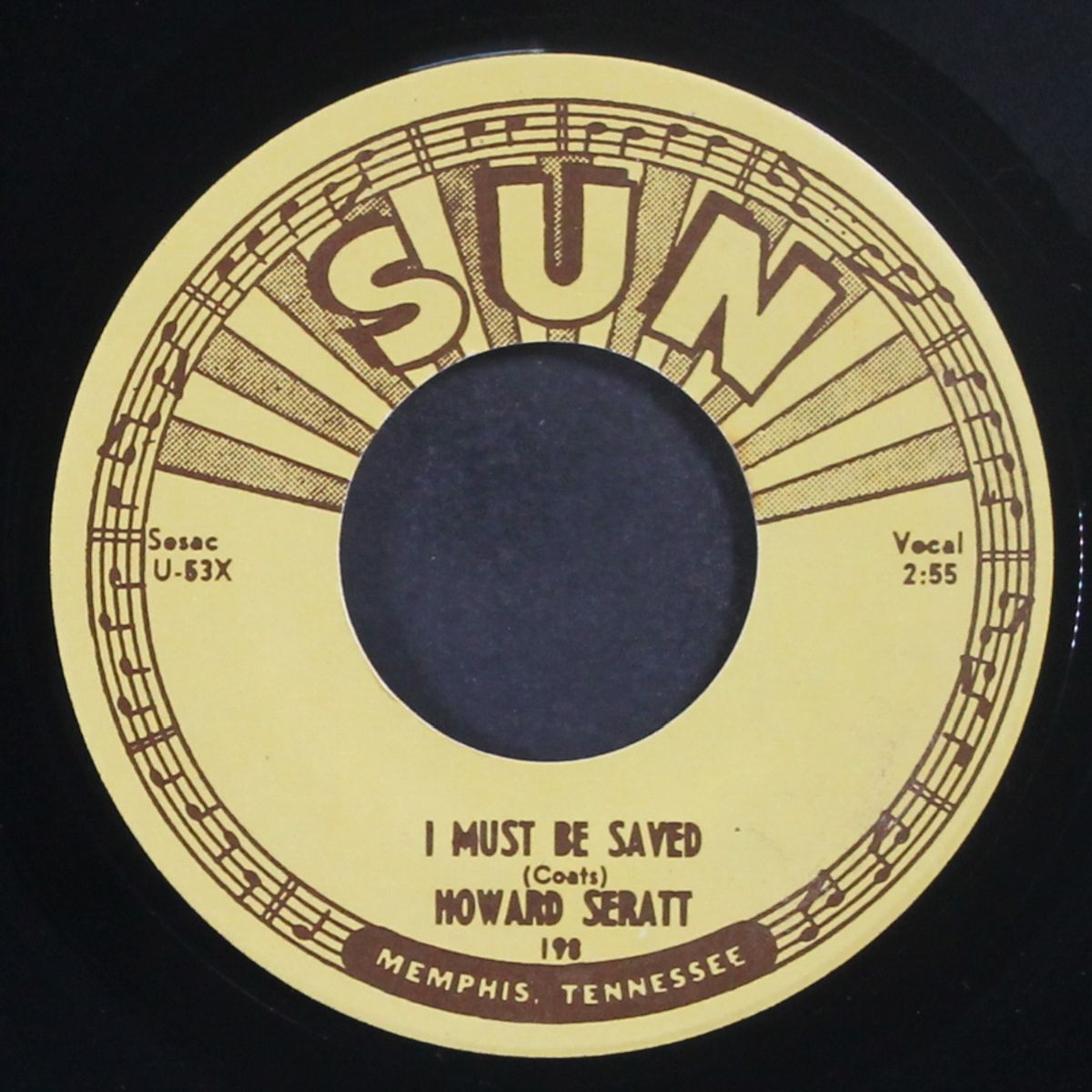troublesome waters / i must be saved by HOWARD SERATT